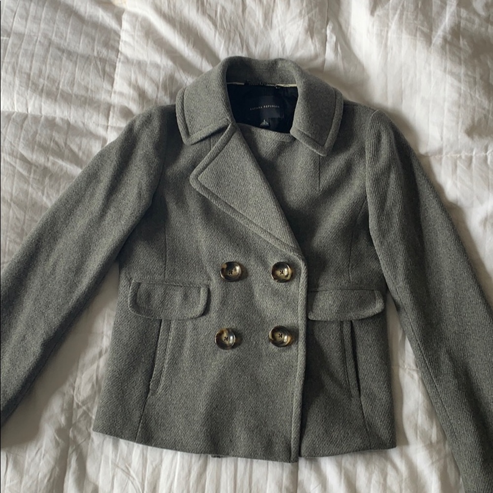 Gray Peacoat